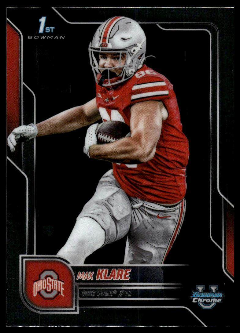 2025 Bowman Chrome University #59 Max Klare