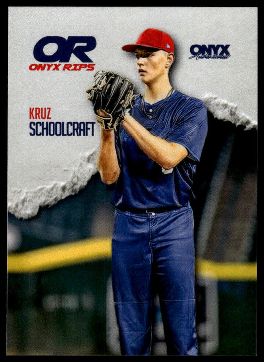 2025 Onyx Rips #ORBA-KRSC Kruz Schoolcraft
