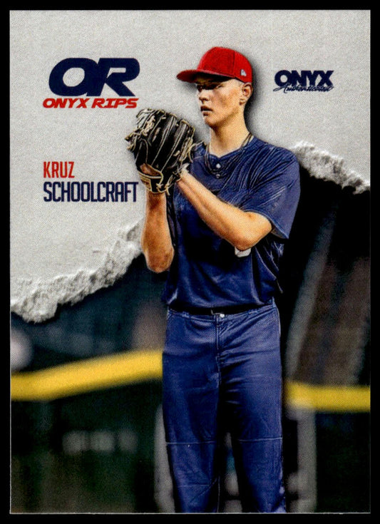 2025 Onyx Rips #ORBA-KRSC Kruz Schoolcraft