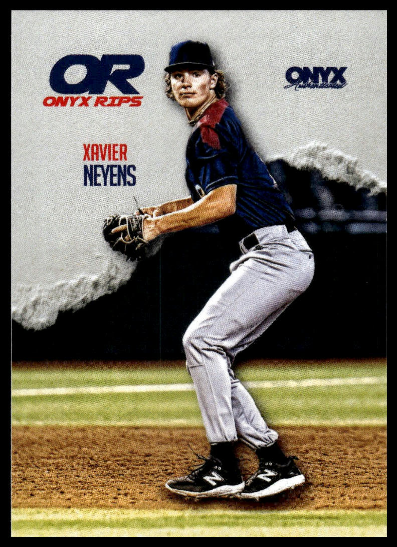 2025 Onyx Rips #ORBA-XANE Xavier Neyens
