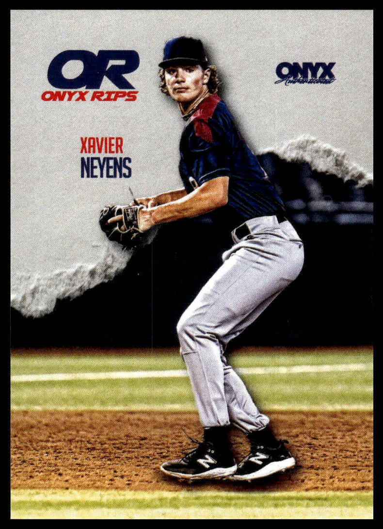 2025 Onyx Rips #ORBA-XANE Xavier Neyens