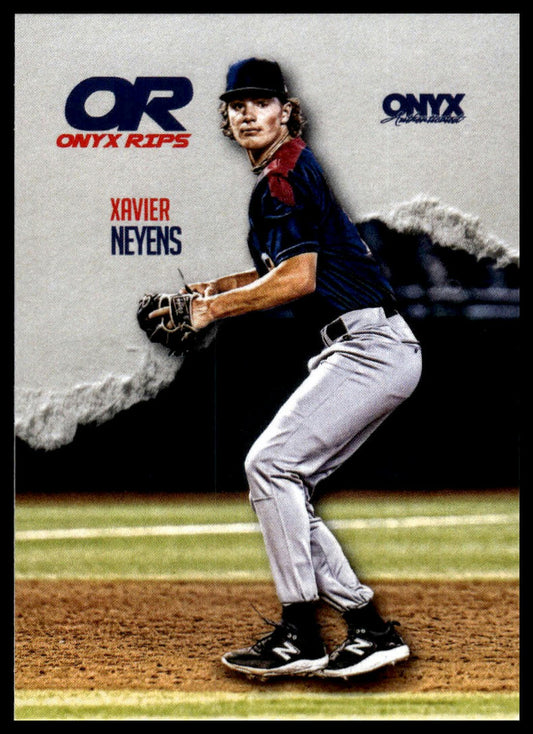 2025 Onyx Rips #ORBA-XANE Xavier Neyens