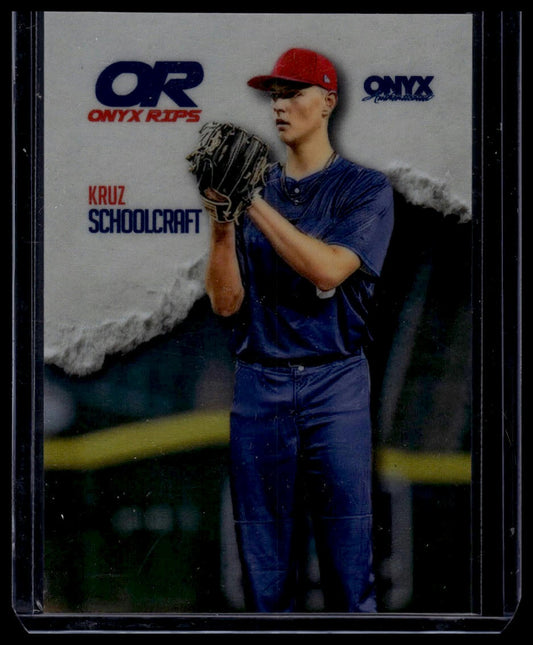 2025 Onyx Rips #ORB-KRSC Kruz Schoolcraft Refractor