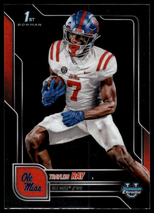 2025 Bowman Chrome University #134 Traylon Ray