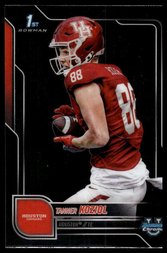 2025 Bowman Chrome University #154 Tanner Koziol
