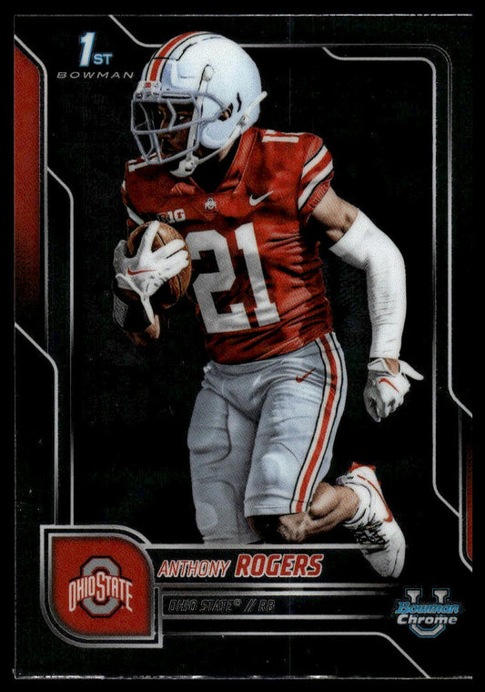 2025 Bowman Chrome University #68 Anthony Rogers