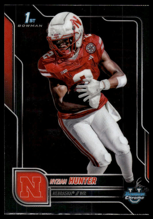 2025 Bowman Chrome University #10 Nyziah Hunter