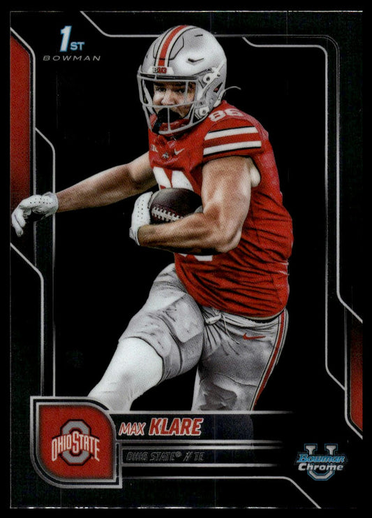 2025 Bowman Chrome University #59 Max Klare