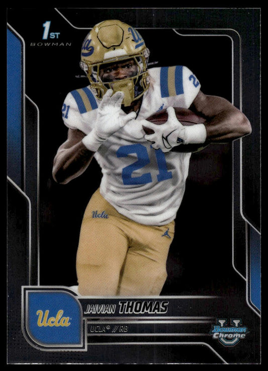 2025 Bowman Chrome University #47 Jaivian Thomas