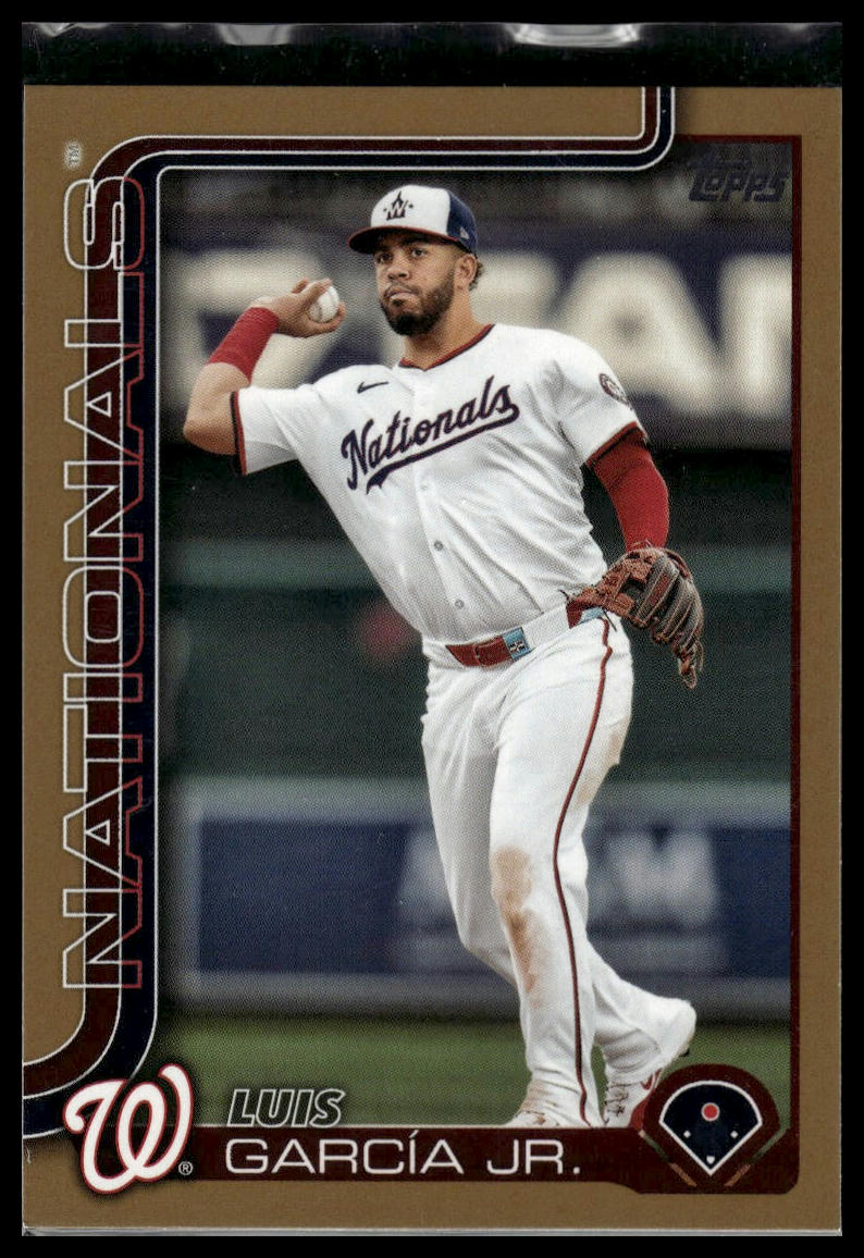 2025 Topps #9 Luis García Jr. Gold #/2025