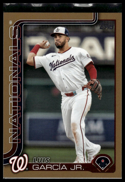 2025 Topps #9 Luis García Jr. Gold #/2025