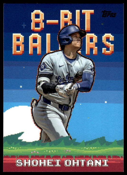 2025 Topps #8B-1 Shohei Ohtani 8-Bit Ballers