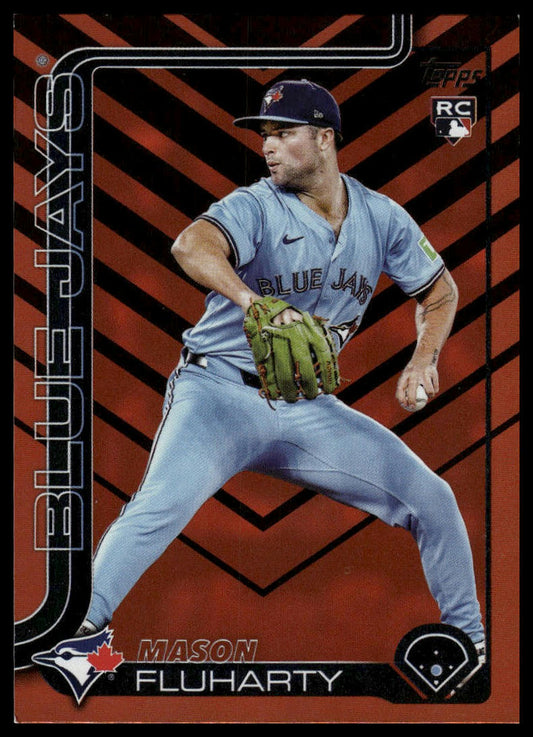 2025 Topps Update #US138 Mason Fluharty Holiday