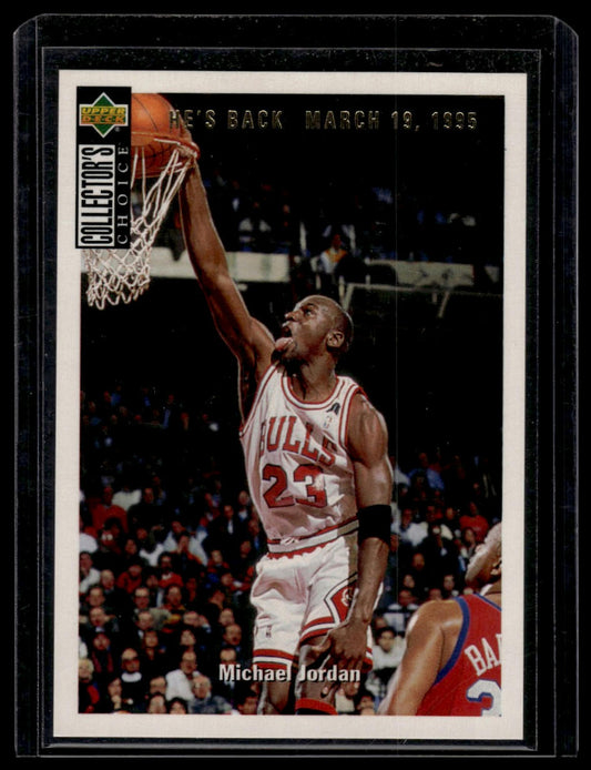 1994-95 Upper Deck #240 Michael Jordan Michael Jordan He's Back Reprints