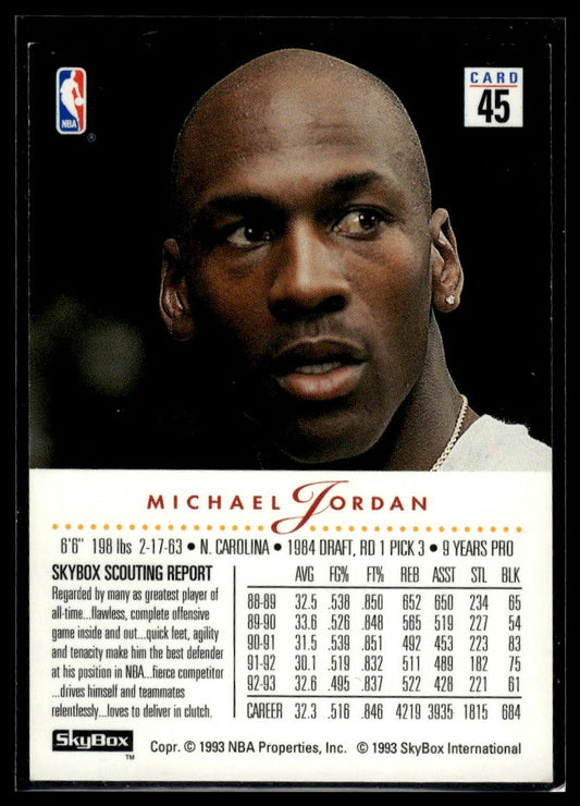 1993-94 SkyBox Premium #45 Michael Jordan