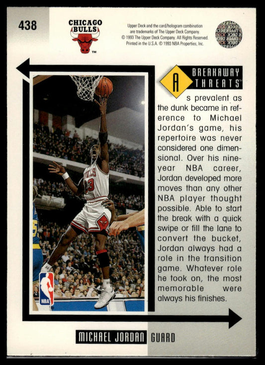 1993-94 Upper Deck #438 Michael Jordan