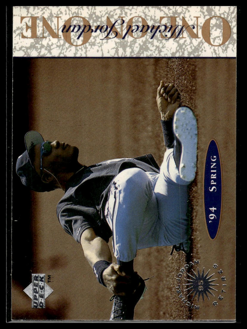 1995 Upper Deck Minor League #6 Michael Jordan Michael Jordan One On One