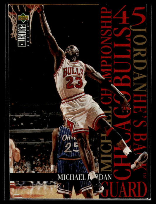 1995-96 Collector's Choice #M5 Michael Jordan Jordan He's Back