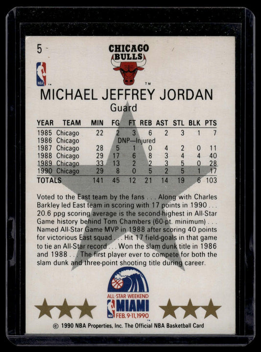 1990-91 Hoops #5 Michael Jordan