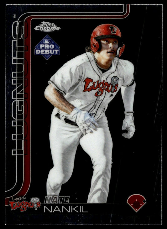 2025 Topps Pro Debut #PDC-143 Nate Nankil Chrome