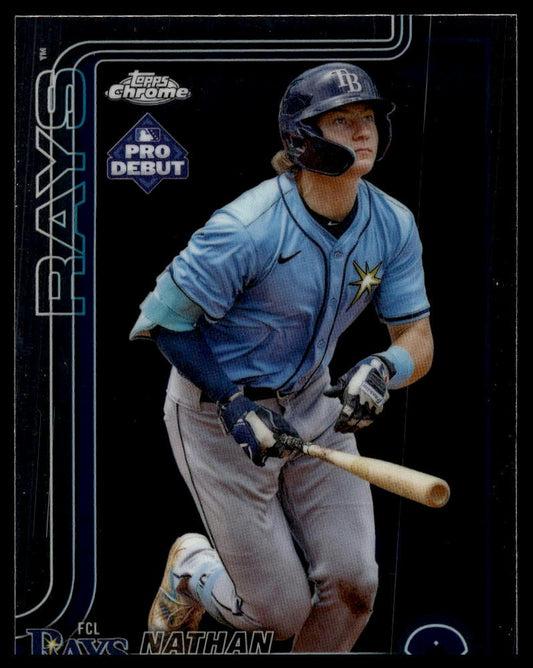 2025 Topps Pro Debut #PDC-106 Nathan Flewelling Chrome