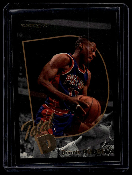 1992-93 Fleer #2 Dennis Rodman Total D