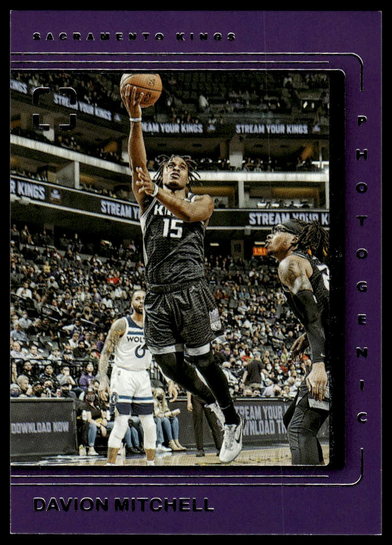 2021-22 Panini Photogenic #6 Davion Mitchell Rookies in Motion