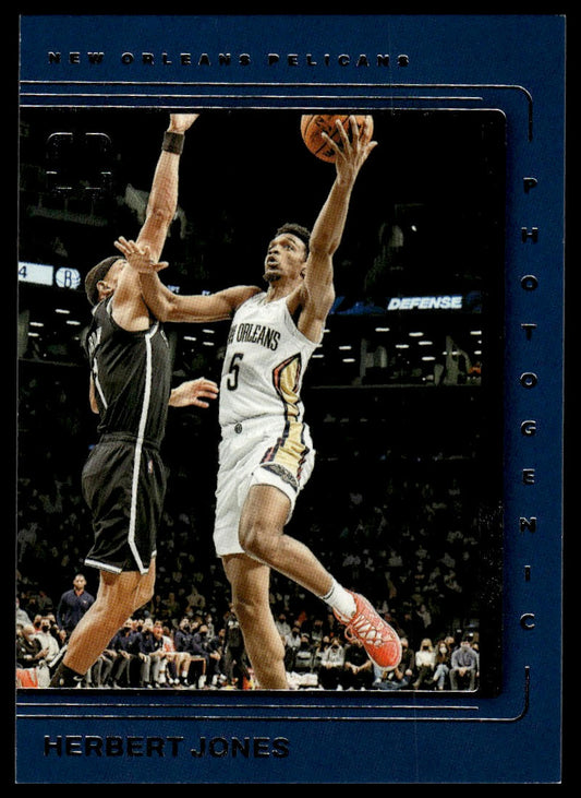 2021-22 Panini Photogenic #10 Herbert Jones Rookies in Motion