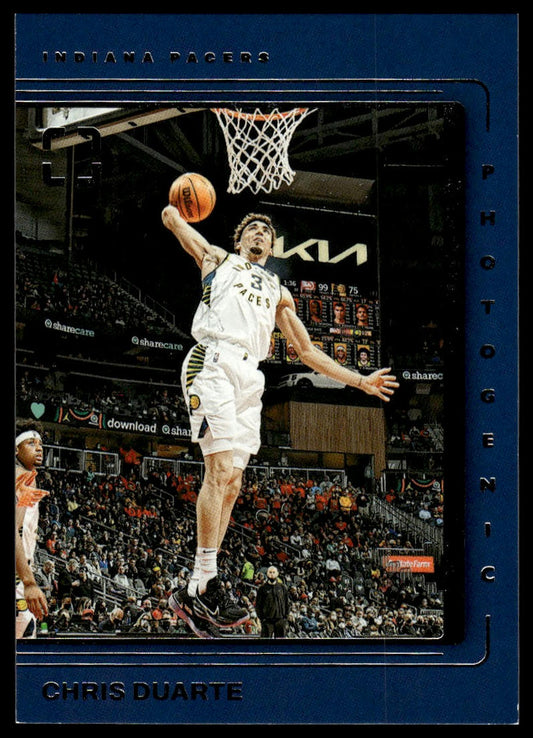2021-22 Panini Photogenic #12 Chris Duarte Rookies in Motion