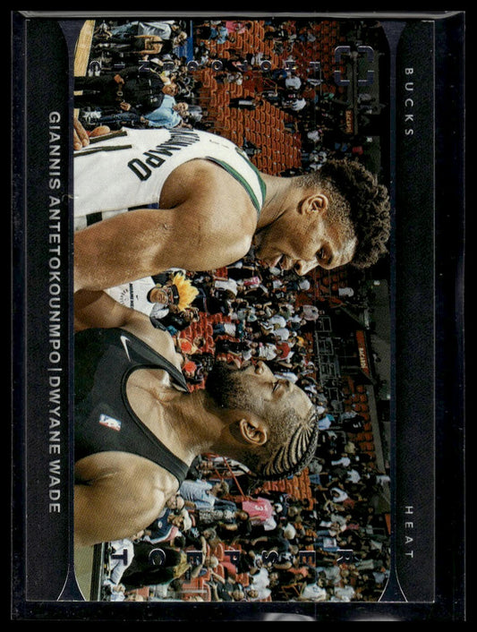 2021-22 Panini Photogenic #3 Dwyane Wade / Giannis Antetokounmpo Respect