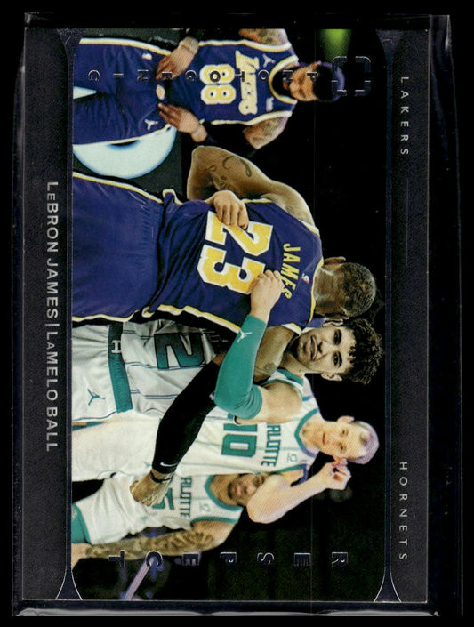 2021-22 Panini Photogenic #2 LaMelo Ball / LeBron James Respect
