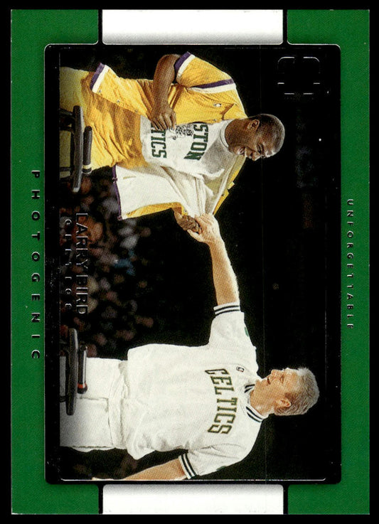 2021-22 Panini Photogenic #9 Larry Bird Unforgettable