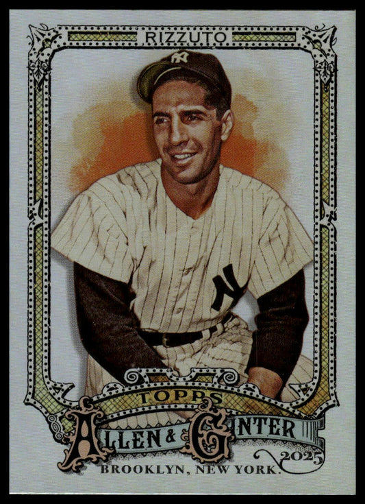 2025 Topps Allen & Ginter #349 Phil Rizzuto Chrome