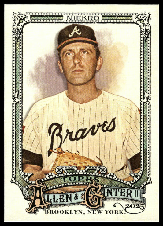 2025 Topps Allen & Ginter #312 Phil Niekro